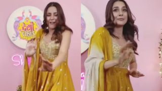 Shehnaaz Gill Does Bhangra at Her Show in Punjabi Yellow Suit, Watch Viral Dance Video