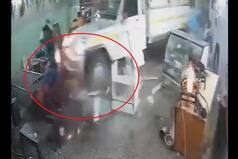 On Camera: Speeding Tempo Crashes Into Dhaba In Surat, 3 Seriously Injured As Others Run For Their Life
