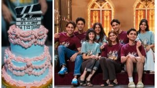 Suhana Khan, Khushi Kapoor, Agastya Nanda Wrap Up The Archies, Cut Cake And Celebrate in Matching Outfits - PICS