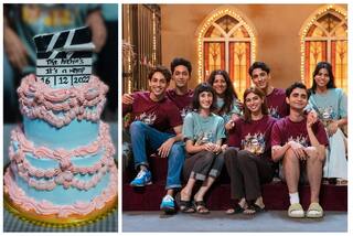 Suhana Khan, Khushi Kapoor, Agastya Nanda Wrap Up The Archies, Cut Cake to Celebrate