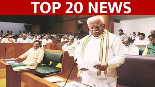 Top 20 News: Conversion Law Implemented In Haryana, BJP MLA's Will Protest In Bihar Today - Watch Video