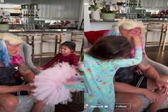 Dwayne 'The Rock' Johnson Gets Christmas Makeover From Daughters. How He looks? Check in This Viral Video