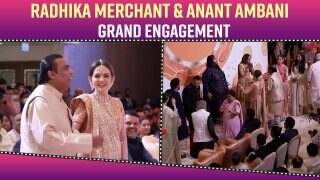 Aishwarya Rai To Deepika Padukone, List Of Celebs Attend Anant Ambani-Radhika Merchant's Engagement Bash | Watch Video