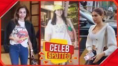 Celeb Spotted: Sara Ali Khan and Khushi Kapoor Bollywood's next superstars turned heads in casuals |  Watch video