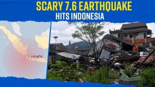 On Cam: Scary 7.6 Earthquake Hits Indonesia; Horrific Moments Captured