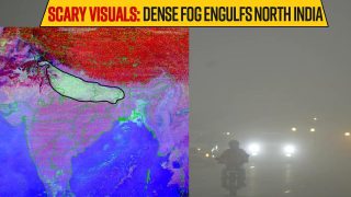 Cold Wave: IMD Issues Red Alert For Delhi; Dense Fog Engulfs North India