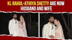 Athiya Shetty And Cricketer KL Rahul Shared Their First Pictures As Bride And Groom | Watch Video