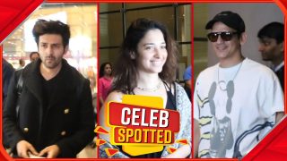 Celeb Spotted: Tamannaah Bhatia And Vijay Verma Spotted At Airport After Their Viral Kissing Video- Watch