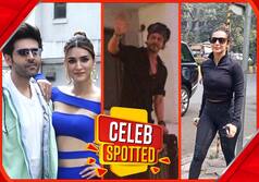 SRK Celebrates Pathan Success, Malaika Arora spotted In Bold Green Jacket | Watch Video