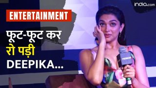 Pathaan Press Conference: पठान के प्रेस कॉन्फ्रेंस के दौरान फूट-फूट कर रोई दीपिका | Watch Video