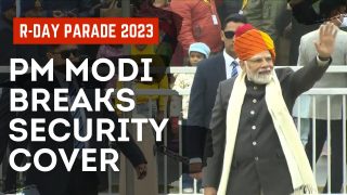 Republic Day 2023: PM Modi Breaks Security Protocol, Walks Around Kartavya Path - Watch Video