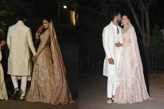 राहुल-अथ‍ि‍या की शादी: अथ‍ि‍या शेट्टी ने फ्लॉन्ट किया डायमंड रिंग, इस डिजाइनर ने बनाया ब्राइडल आउटफिट