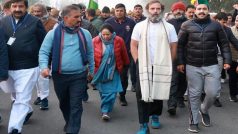 हिमाचल प्रदेश पहुंची राहुल गांधी की 'भारत जोड़ो यात्रा', कड़ाके की ठंड में CM और डिप्टी सीएम ने किया स्वागत
