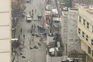 Major Blast Outside Afghanistan Foreign Ministry In Kabul, More Than 20 Killed