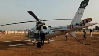 MP के सीएम शिवराज सिंह चौहान के हेलीकॉप्टर की मनावर में इमरजेंसी लैंडिंग