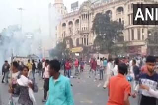 West Bengal: कोलकाता में ISF प्रदर्शनकारियों और पुलिस के बीच झड़प, पथराव, लाठीचार्ज, आंसूगैस, कई घायल