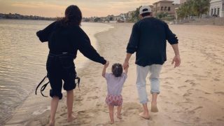 Virat Kohli Shares Adorable Beach Picture With Wife Anushka Sharma and Daughter Vamika On Instagram