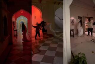Viral Video: Woman Dresses up as Bhool Bhulaiyaa's Monjulika to Scare People at Bharatpur Haveli, Watch What Happens Next