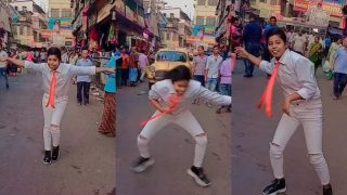 'Confidence Accha Hai': Girl Dances to 'Aye Meri Natkhati College Ki Ladkiyon' on Crowded Market Area, Video Goes Viral