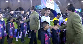 लियोनेल मेसी और क्रिस्टियानो रोनाल्डो से मिले अमिताभ बच्चन, वीडियो किया शेयर