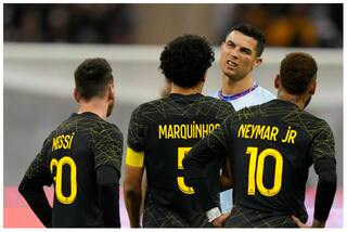 WATCH All GOALS | Lionel Messi's PSG Beat Cristiano Ronaldo's Saudi All-Stars 5-4