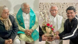 Haryana CM Visits Shafali Verma’s Home In Rohtak After T20 WC Win