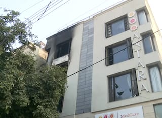 Massive Fire At Nursing Home In Delhi's Greater Kailash Area; 2 Women Dead. Rescue Ops Underway