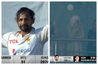 WATCH | Sarfaraz Ahmed's Wife Gets Emotional After Ex-PAK Captain Scores Ton Vs NZ | WATCH