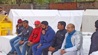 Boxer Vijender Singh Joins Wrestlers Protest Against WFI Chief Brij Bhushan Sharan Singh At Jantar Mantar