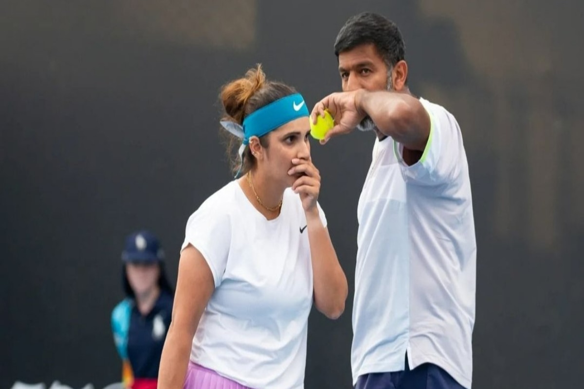 1200px x 800px - Sania Mirza Denied Fairytale Finish; Suffers Straight Set Loss With Rohan  Bopanna in Australian Open Mixed