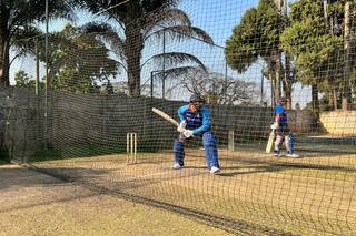 KL Rahul ने ऑस्ट्रेलिया टेस्ट सीरीज के लिए शुरू की अपनी तैयारी, नेट्स पर बहाया पसीना