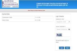 IBPS SO Prelims Result 2022 Declared at ibps.in; Direct Link, Steps to Check Scores Here