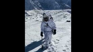 दुनिया के सबसे ऊंचे युद्ध के मैदान सियाचिन में इंडियन आर्मी की पहली महिला अफसर तैनात, देखें वीडियो