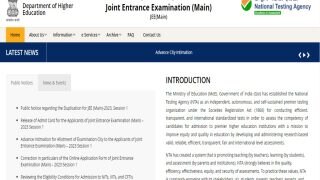 JEE Main 2023 Result Expected Soon; Application Correction Window Reopens | Details Here