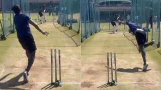 Jasprit Bumrah Resumes Bowling in Nets, Raises Hopes of Comeback For Tests vs Australia | WATCH VIDEO