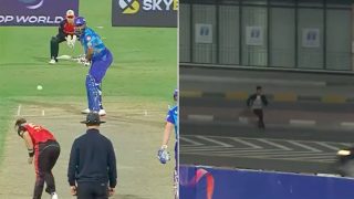 Kieron Pollard Smashes Huge Six Outside Sharjah Stadium During ILT20 Match; Video Goes VIRAL | WATCH