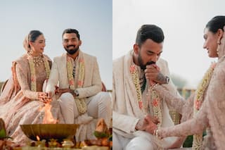 Kl Rahul Athiya Shetty Wedding: शादी के बंधन में बंधे अथिया शेट्टी और केएल राहुल, शेयर की खूबसूरत तस्वीरें