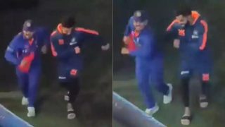 Virat Kohli, Ishan Kishan's Dance Moves After India Beat Sri Lanka at Eden Gardens Steals Show | WATCH VIRAL VIDEO