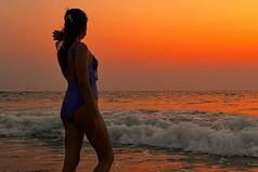 Mira Kapoor Leaves Internet Gasping For Breath in Hot Swimsuit, Check Her Gorgeous Sunset Picture