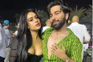 Nysa Devgan Flaunts Hot Figure in Risky Black Dress With Unbelievably Plunging Neckline as She Continues to Party in Dubai - See Viral Pics