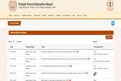 Punjab Board PSEB Class 12 Revised Date Sheet 2023 Out At pseb.ac.in; Check New Time Table, Exam Timing Here