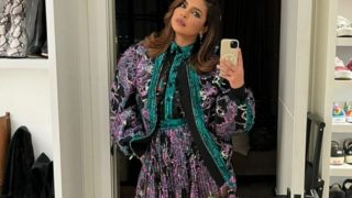 Priyanka Chopra Brings Glamour in HOT Midi Dress With Bomber Jacket And Dramatic Liner - See Sexy PICS