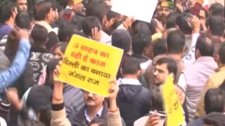 Sultanpuri Accident: AAP Workers Protest Outside LG’s Residence, All 5 Accused Sent to 3-day Police Remand | Top Developments