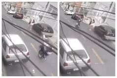 Viral Video: Biker   s Wheelie On Empty Street Ends In Disaster, And A Lesson In Safety Too | Watch