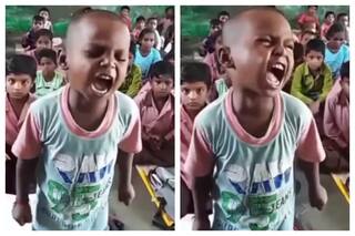 Viral Video: How's The Josh? Little Kid Exhibits Amazing Energy While Reciting Lesson During Class | Watch