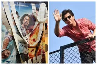 Shah Rukh Khan's Reply To Pathaan Poster Garlanded With Its Tickets Is Subtly Excellent