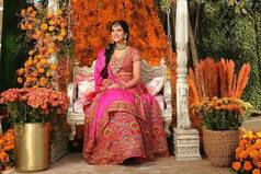 Radhika Merchant Looks Like Modern-Day Radha in Vibrant, Resham Lehenga at Her Mehendi Ceremony - See Viral Pics