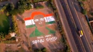 Sonu Sood Video: सोनू सूद के लिए फैन का प्यार, दुनिया की सबसे बड़ी रंगोली से बनाई एक्टर की फोटो