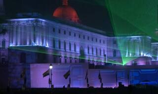 Video: Stunning Light Show At Parliament, North And South Block On Republic Day Is A Treat For The Eyes