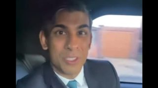 Video: UK PM Rishi Sunak Caught On Camera Not Wearing Seatbelt In Moving Car During Govt Campaign